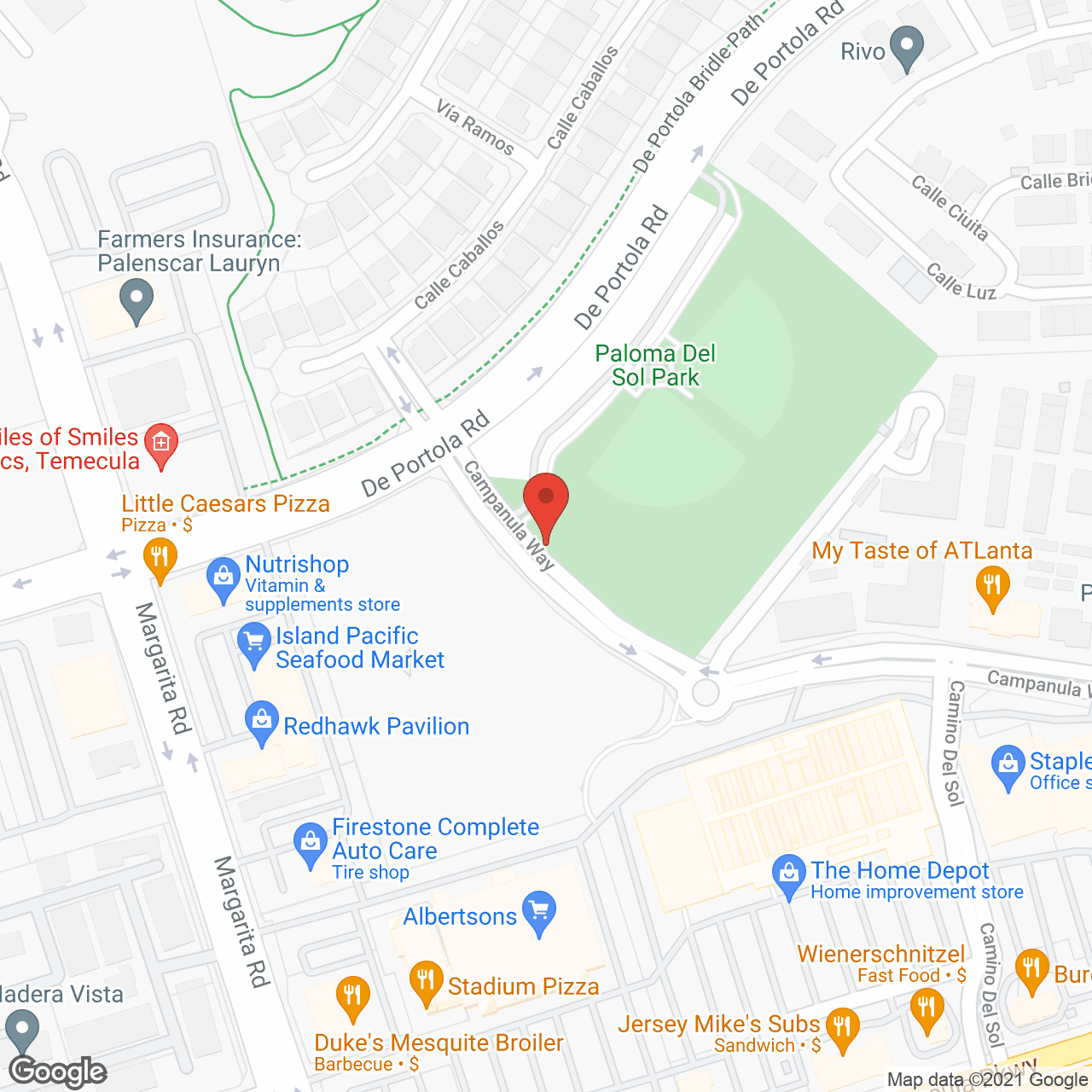 Temecula Memory Care in google map