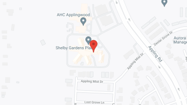 Shelby Garden Place in google map
