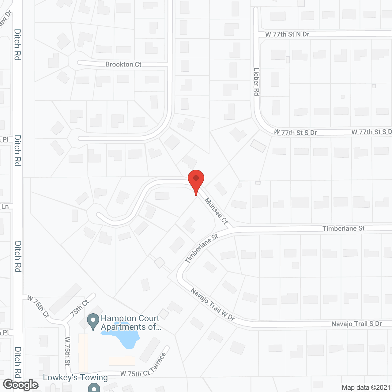 Kraft Commons Assisted Living in google map