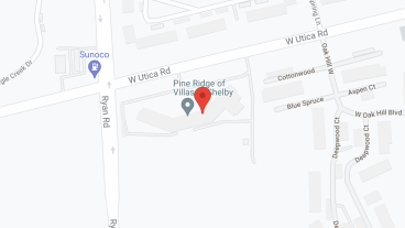Pine Ridge Villas of Shelby in google map