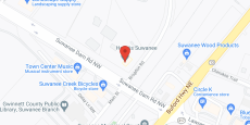 The Overlook at Suwanee in google map
