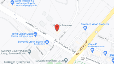 The Overlook at Suwanee in google map