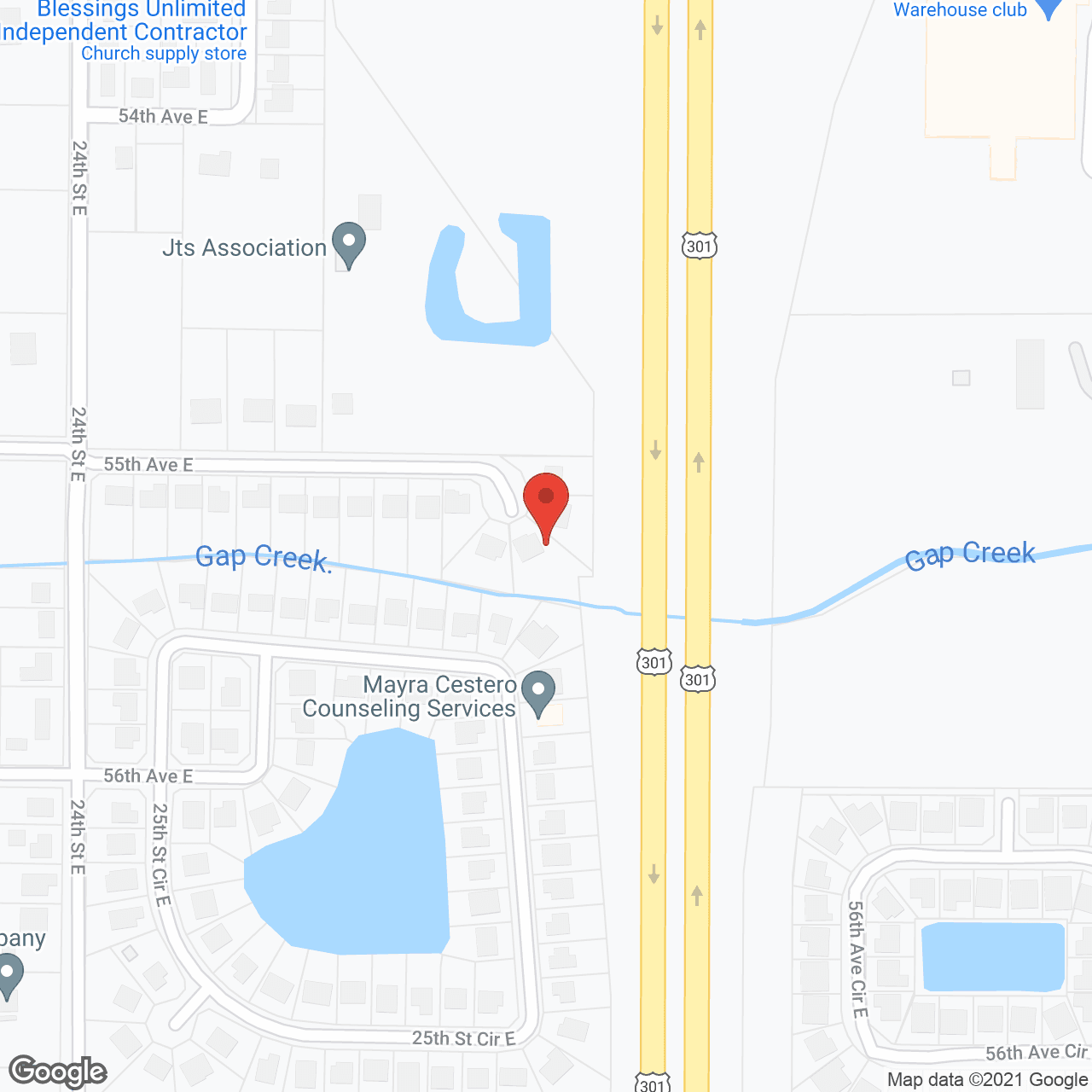 Élan Manatee Assisted Living and Memory Care in google map