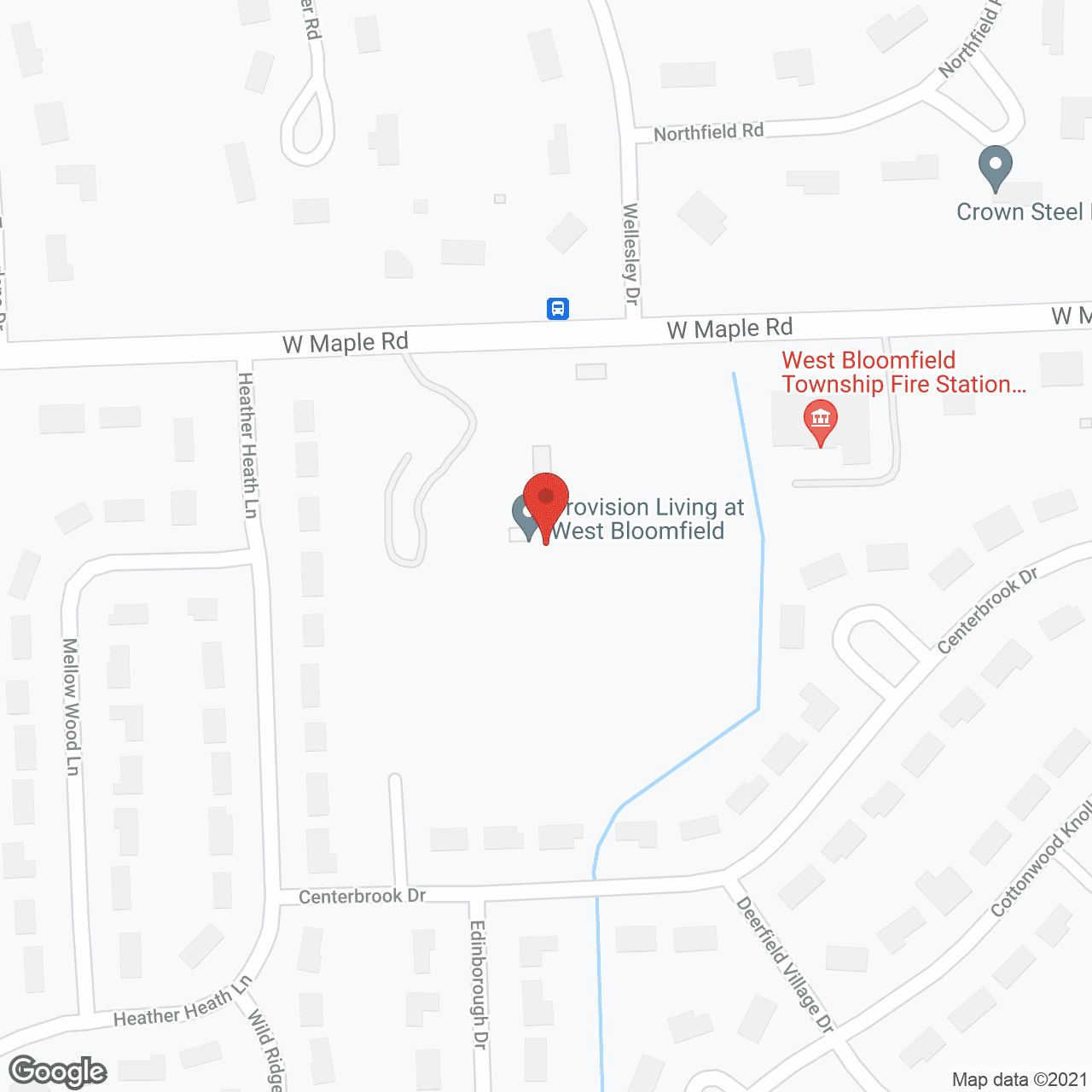 StoryPoint West Bloomfield in google map