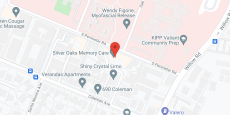 Menlo Oaks in google map