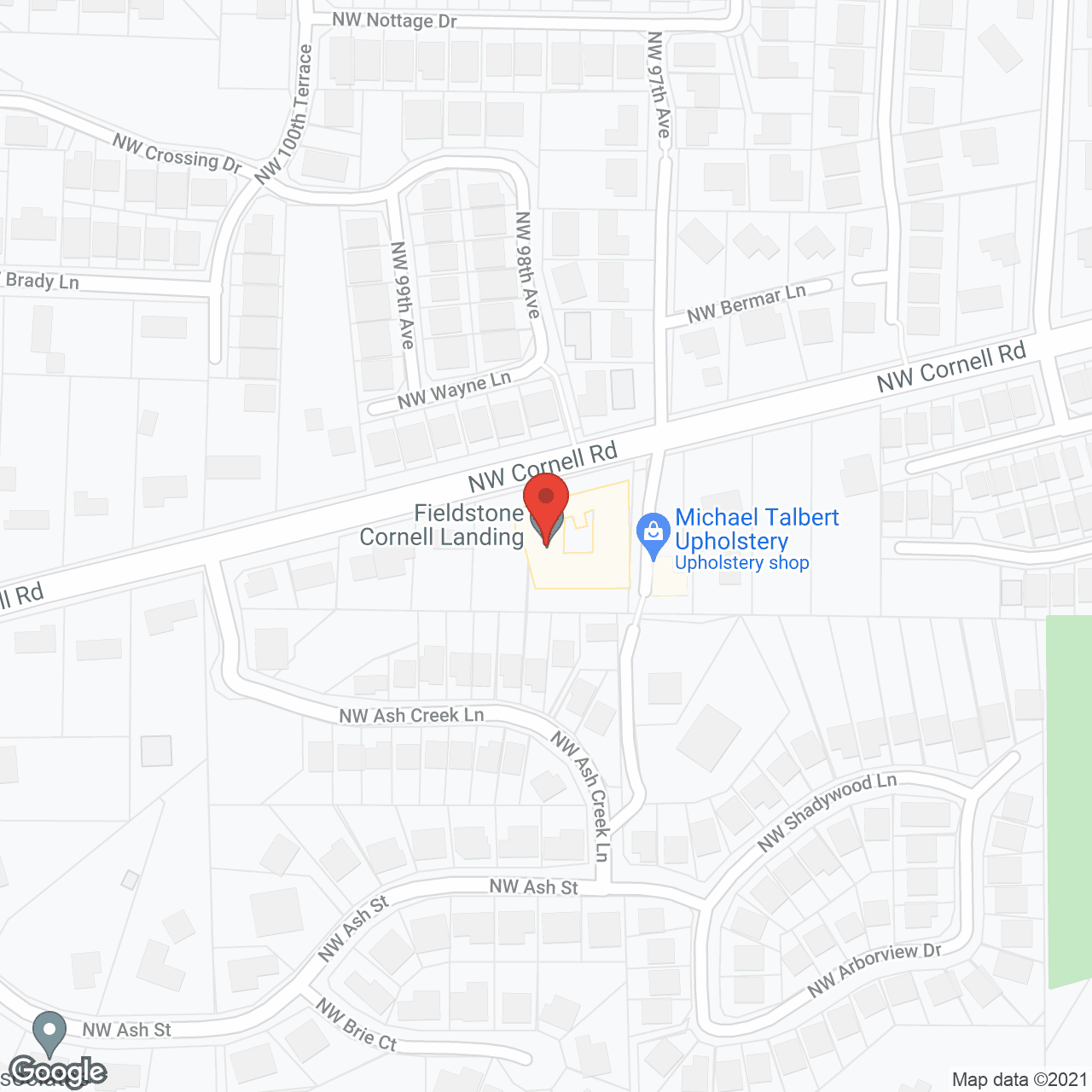 The Canopy a Senior Living Community in google map