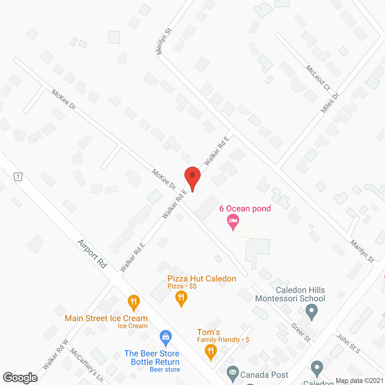 Abbeyfield Houses Society of Caledon in google map