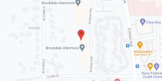 Brookdale Allenmore AL in google map
