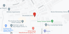 Ennis Pointe Senior Living in google map