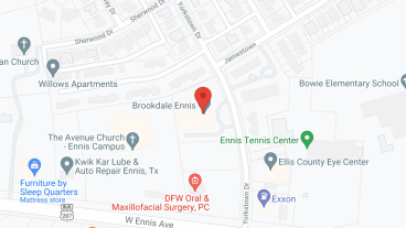 Ennis Pointe Senior Living in google map
