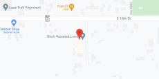 Birch Assisted Living in google map