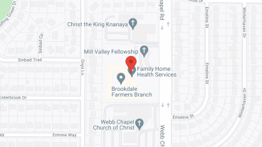 Brookdale Farmers Branch in google map