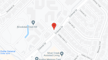 Brookdale Club Hill in google map
