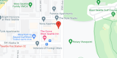 Brookdale West Seattle in google map