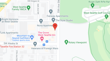 Brookdale West Seattle in google map