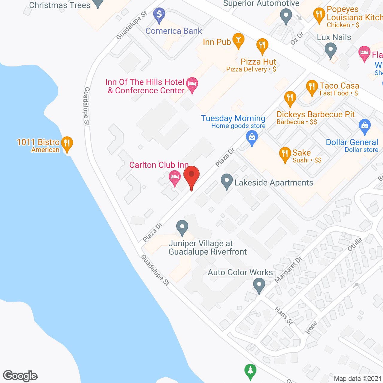 Sage park Guadalupe in google map