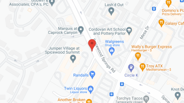 Sage Park Austin in google map