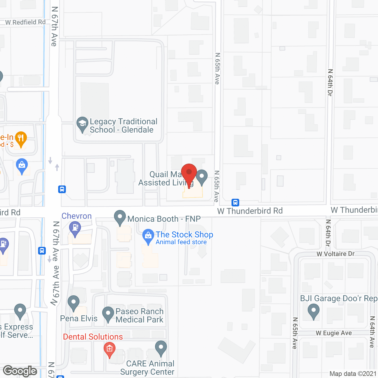 Quail Manor Assisted Living in google map