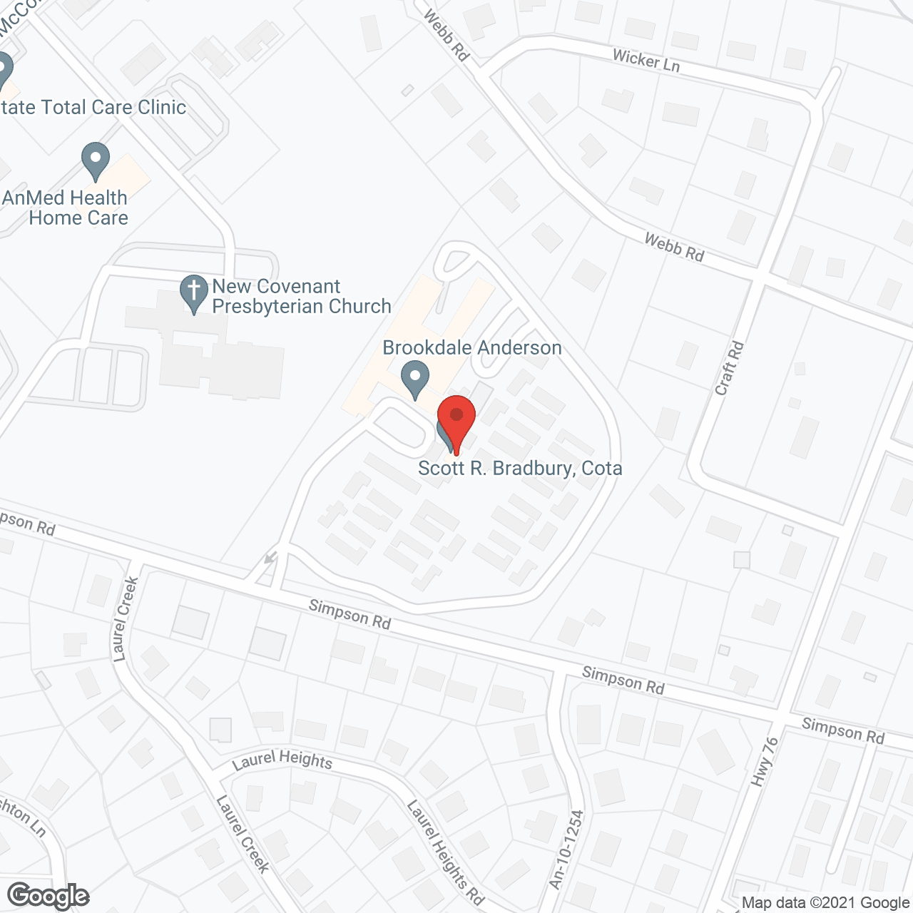 Sylvara at Anderson in google map