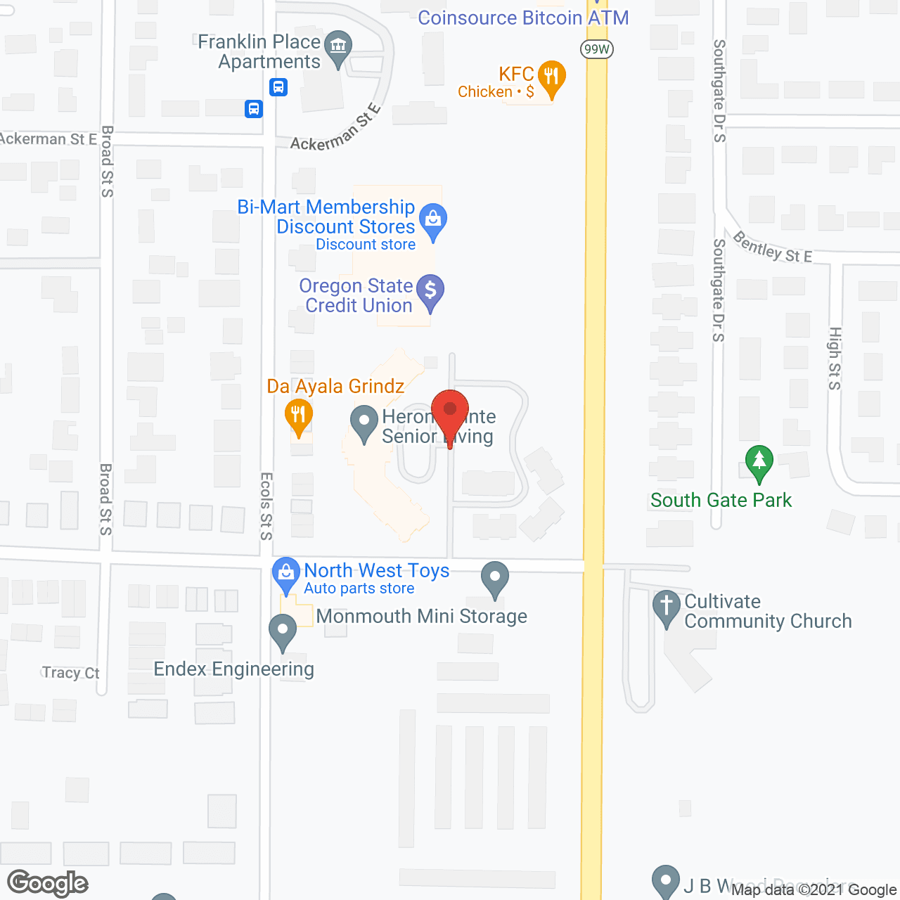 Heron Pointe Senior Living in google map