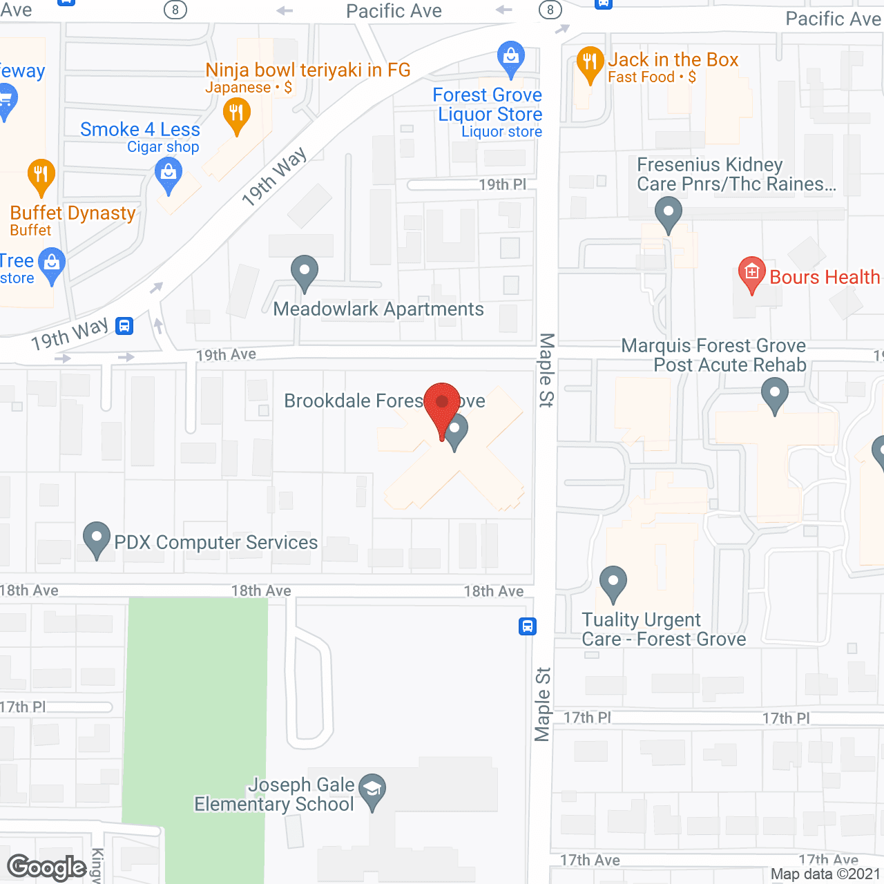 Grove Pointe Senior Living in google map