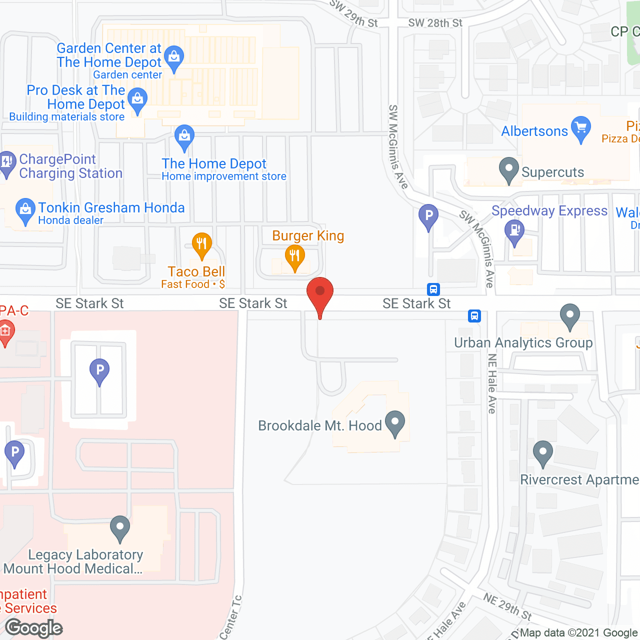 Gresham Pointe Senior Living in google map