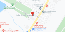 Anchor Bay at East Greenwich in google map