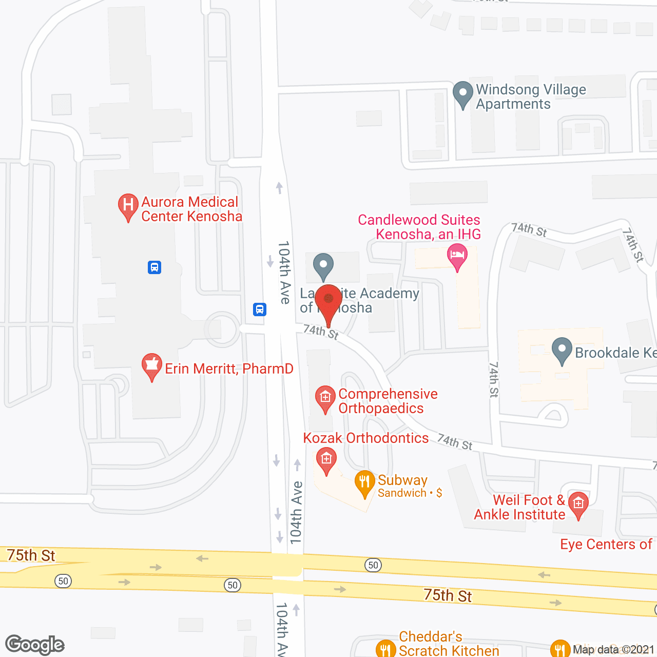 Lake Haven Memory Care in google map