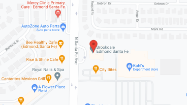 Evergreen Assisted Living Edmond in google map