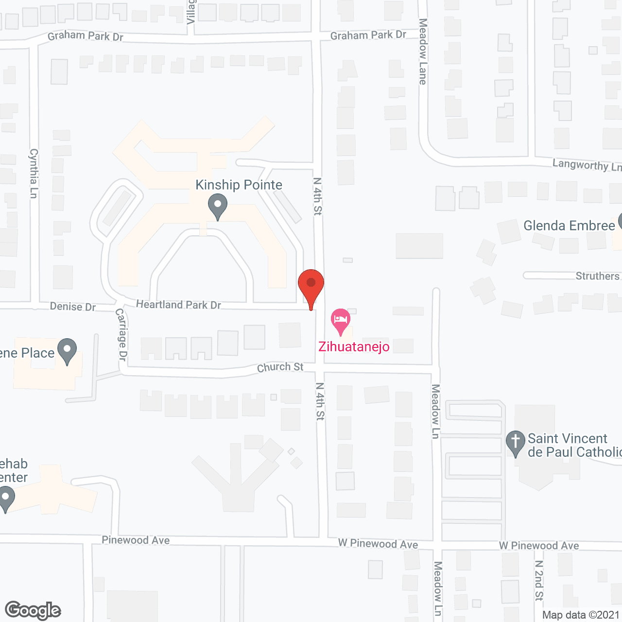 Kinship Pointe at Seward in google map