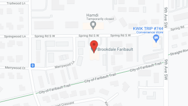 Hallowstone at Faribault in google map