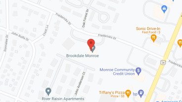 Brookdale Monroe in google map