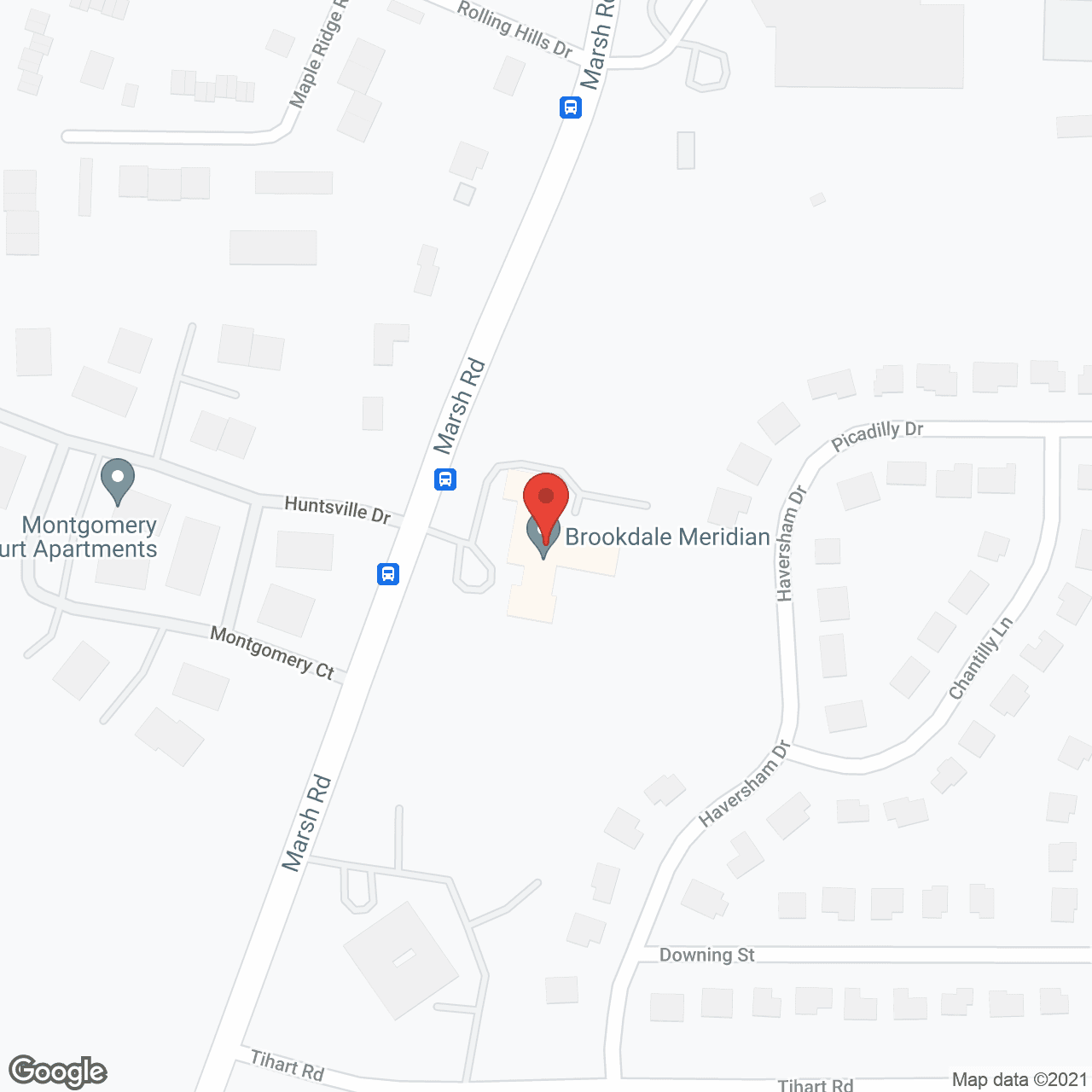 Haslett Pointe Senior Living in google map