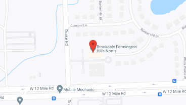 Brookdale Farmington Hills North in google map