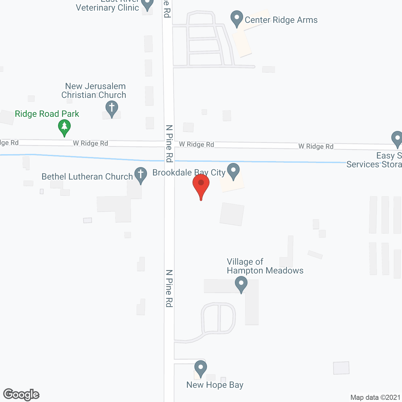 Willows of Bay City in google map