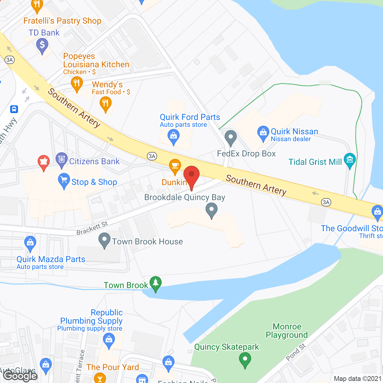 Discovery Village Quincy in google map