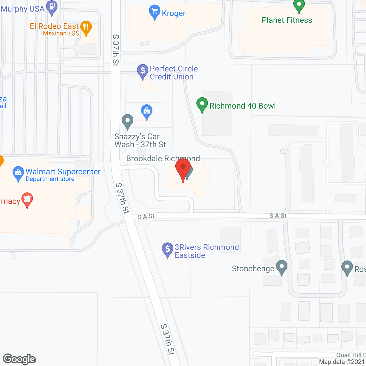 Celebration Villa of Richmond in google map