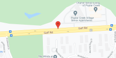 Poplar Creek Village in google map