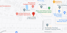 Bellevue Village at Woodstock in google map