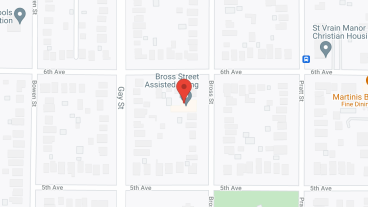 Bross Street Assisted Living in google map