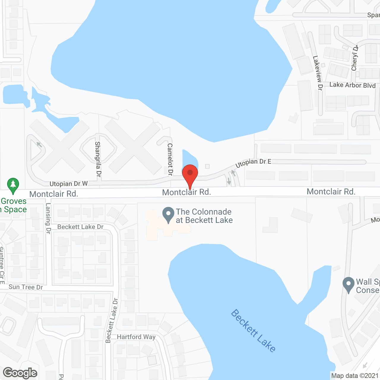 PruittPlace Clearwater in google map