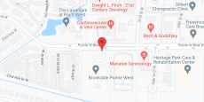 Brookdale Pointe West in google map