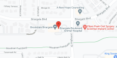 Brookdale Briargate in google map