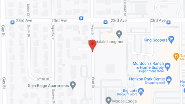 Brookdale Longmont in google map
