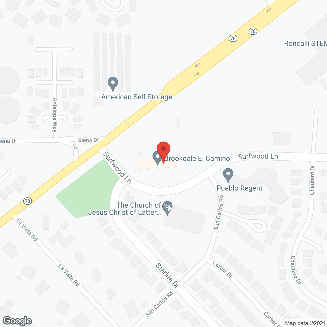 Rivaria El Camino in google map