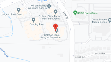 Solstice at Grapevine in google map