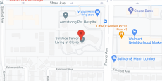 Solstice at Clovis in google map
