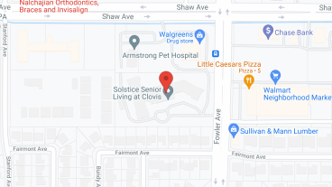 Solstice at Clovis in google map