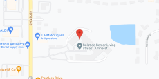 Solstice at East Amherst in google map