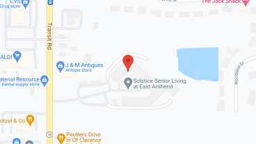Solstice at East Amherst in google map
